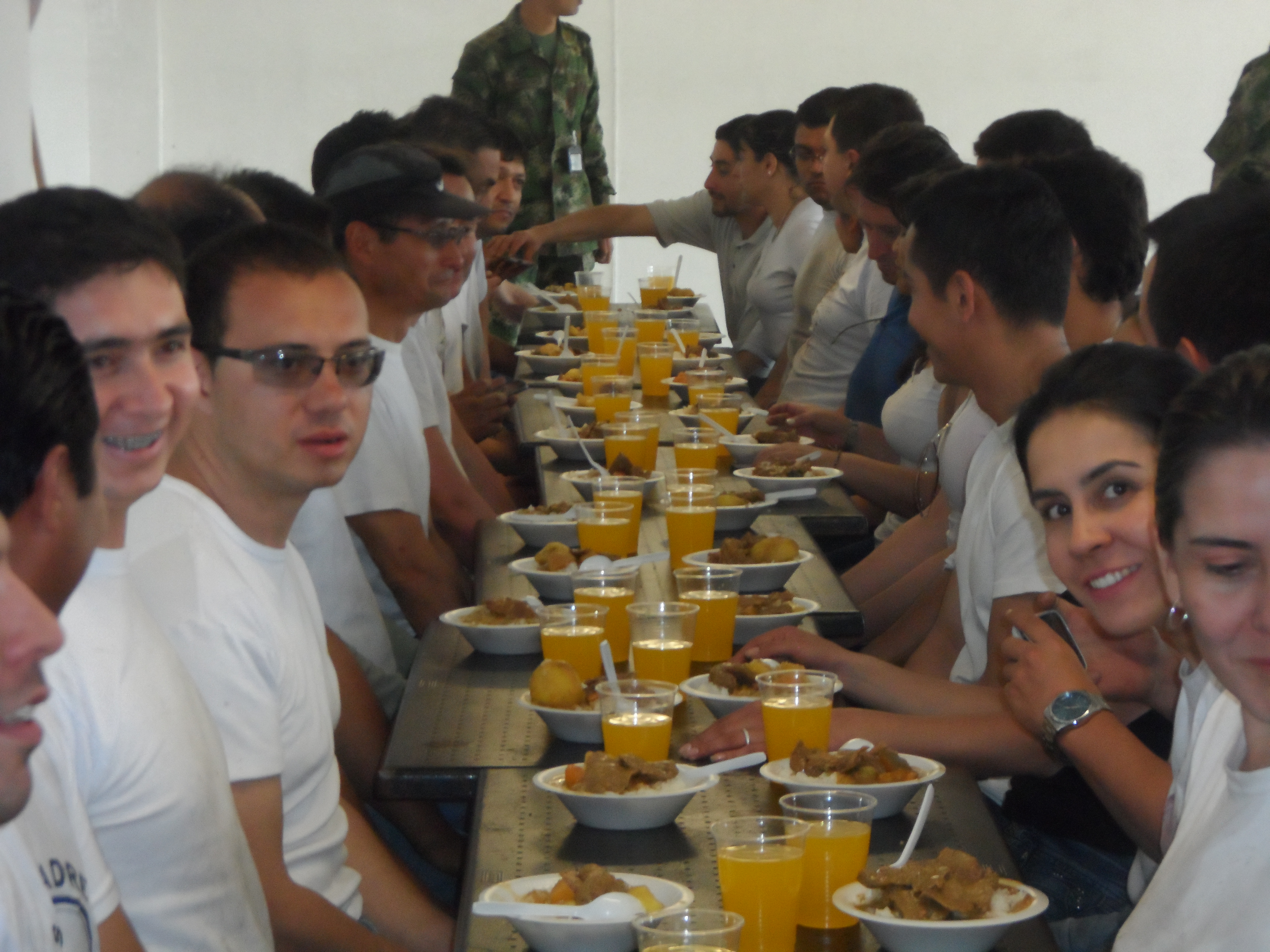 Almuerzo en el rancho