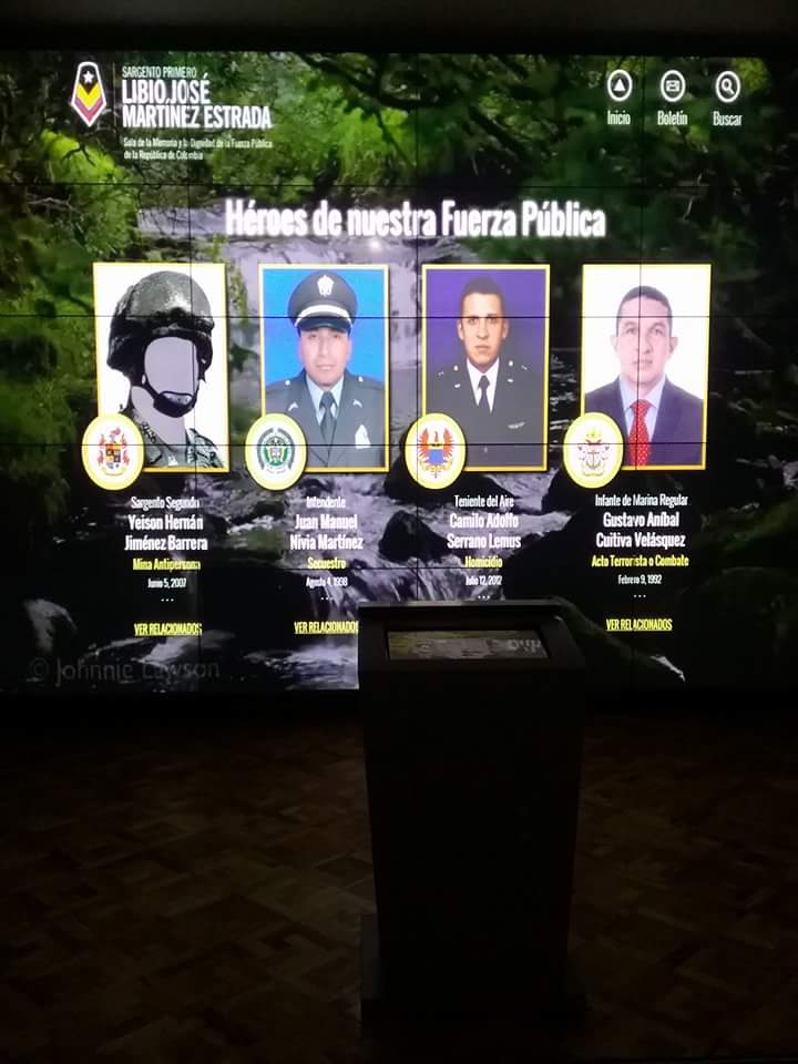 Sala de la Memoria y la Dignidad de la Fuerza Pública