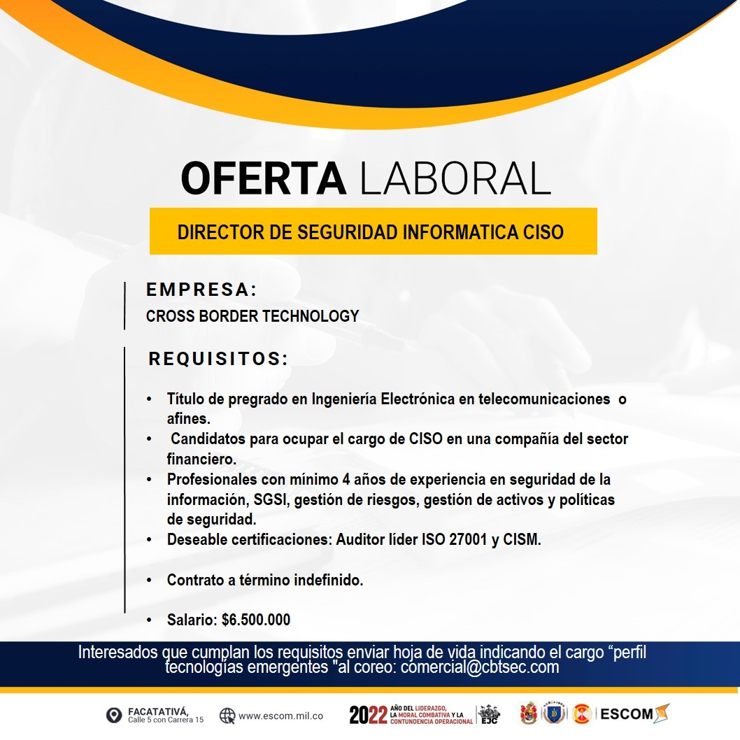 Director de Seguridad Informatica