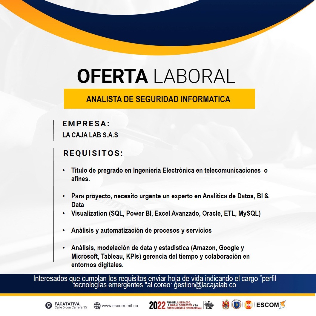 Analista de Seguridad Informatica