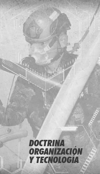 Historia de la doctrina, organización y tecnología militar