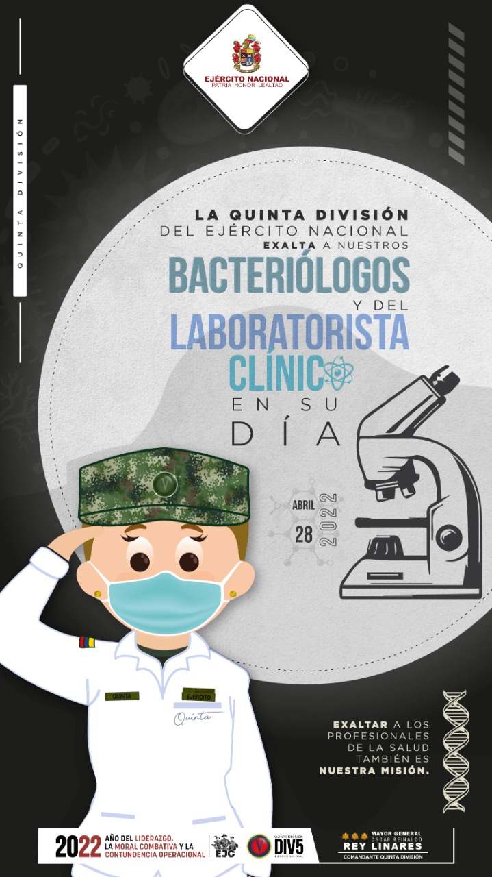 Día del bacteriólogo y  laboratorista clínico