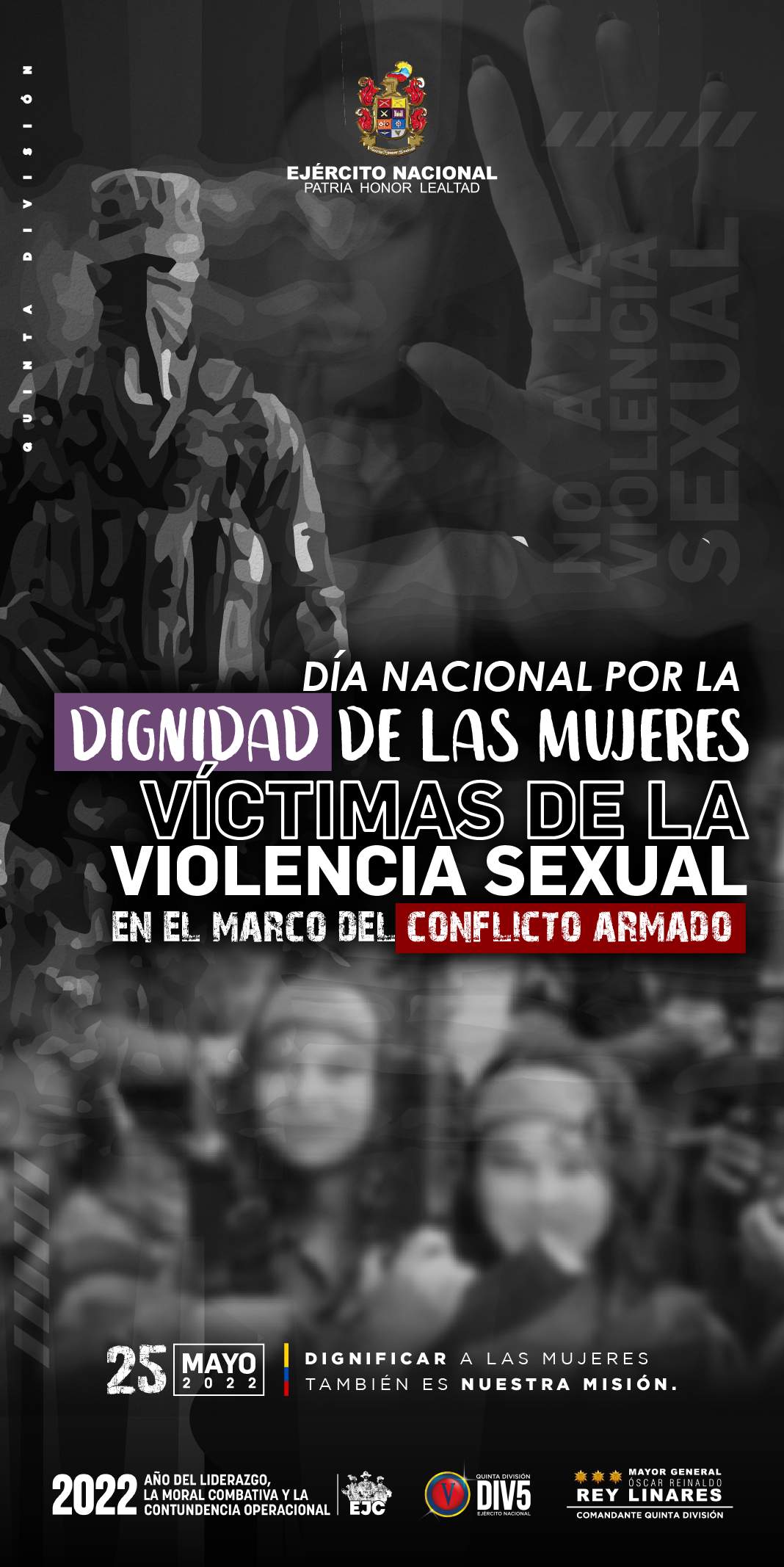 Día nacional por la dignidad de las víctimas de violencia sexual 25 MAY