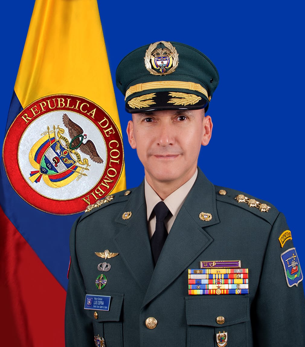 Mayor general Luis Mauricio Ospina Gutiérrez es el nuevo comandante del Ejército Nacional
