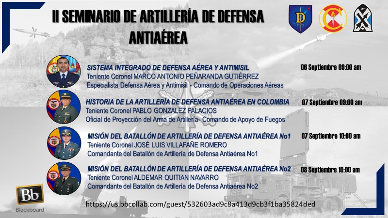 II SEMINARIO DE ARTILLERÍA DE DEFENSA ANTIAÉREA
