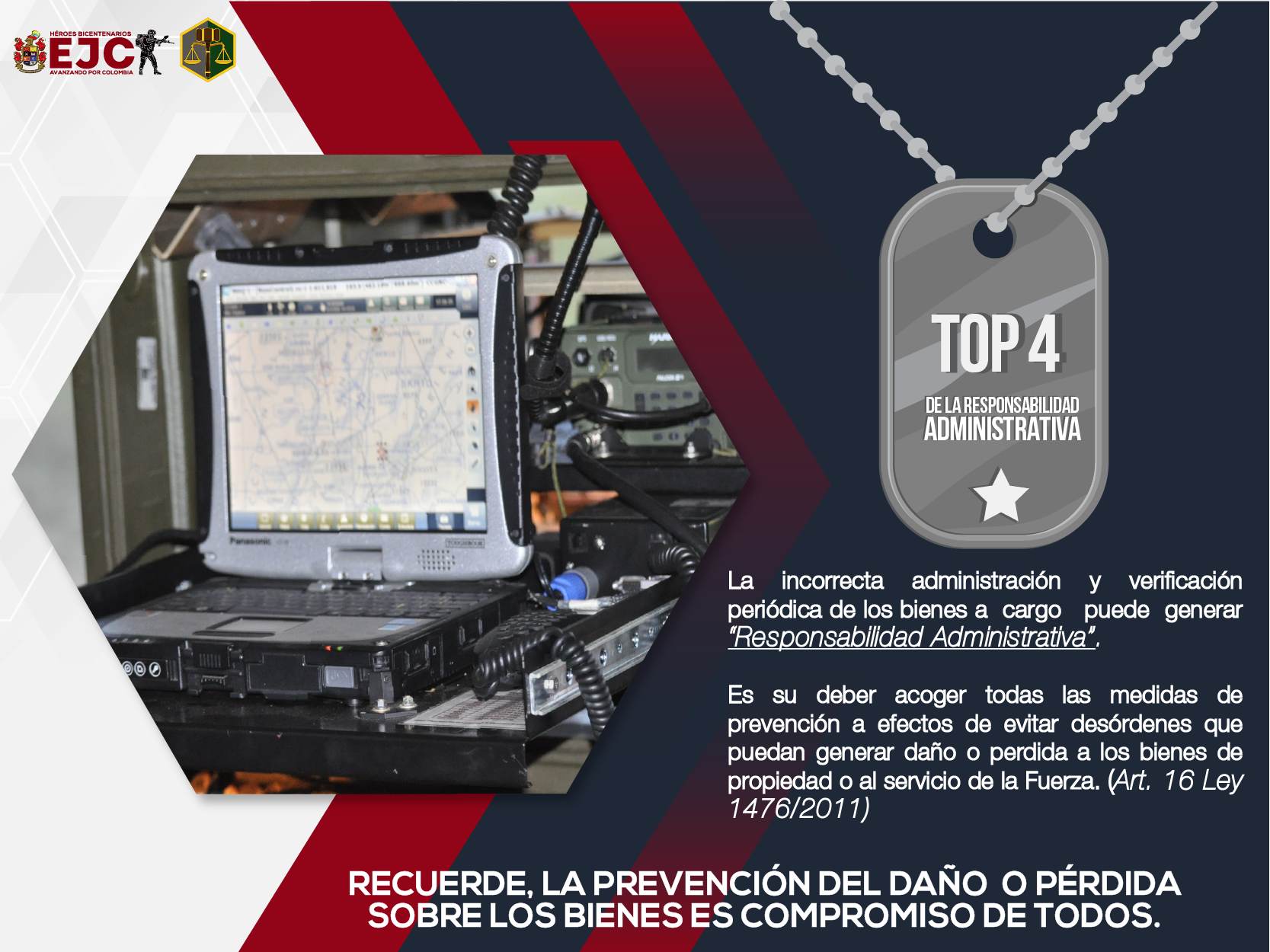 5. Top 4 Incorrecta administración y verificación periódica de los bienes