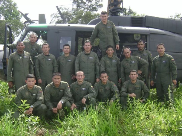 Tripulación de los helicópteros de seguridad (Cazadores)