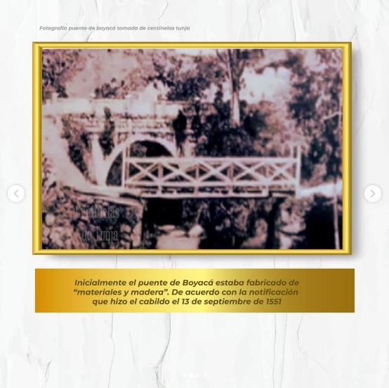 Inicios del Puente de Boyacá