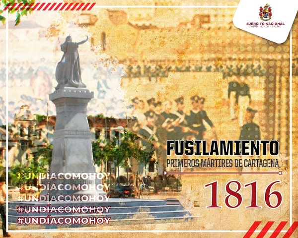 Fusilamiento de los Primeros Mártires de Cartagena