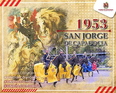 patrono Caballería San Jorge de Capadocia.