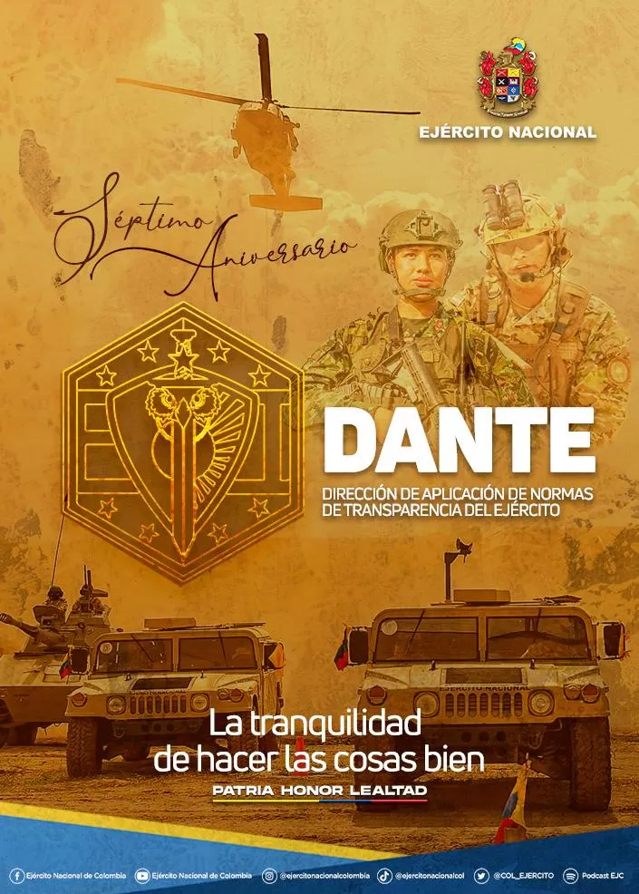 Dante séptimo aniversario