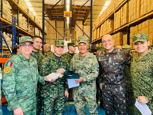 Brigada de Apoyo Logístico N.° 2 recibió visita del Curso de Altos Estudios Militares