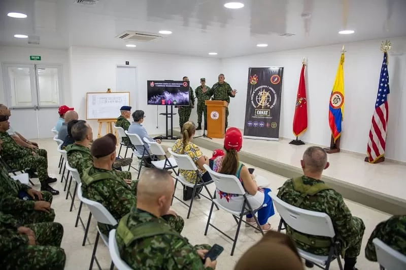 EE. UU. entrega infraestructura al Ejército Nacional en Caucasia, Antioquia