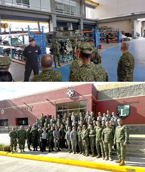 Curso CEM 2024 visitó la Brigada de Apoyo Logístico N.° 2