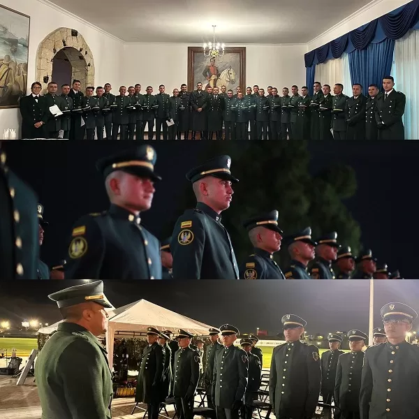 Cadetes de la Compañía Ayacucho eligen el Arma de Ingenieros Militares en una ceremonia de honor y compromiso