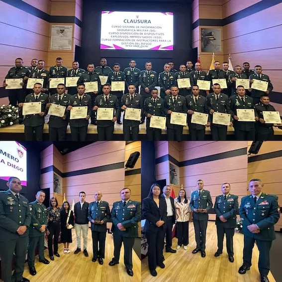 La Escuela de Ingenieros Militares celebra emotiva ceremonia de graduación en Educación Superior