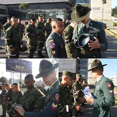 Recepción de los cursos de Manejo de Emergencias y Desastres y Enfermero Canino en la Escuela de Ingenieros Militares