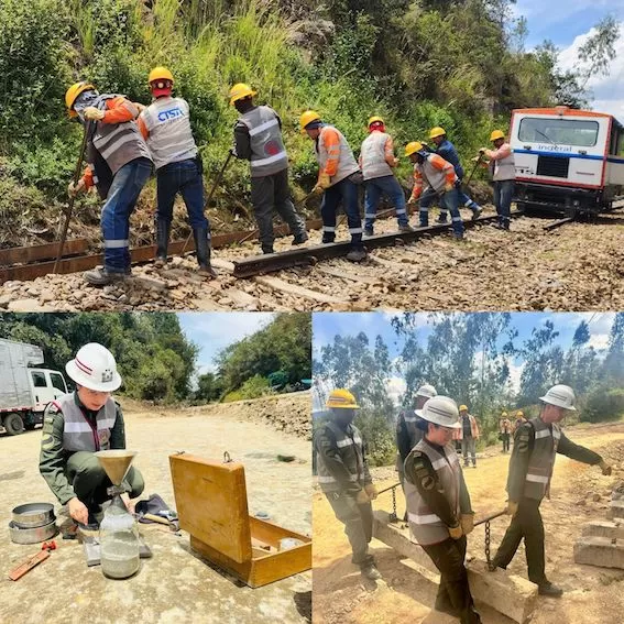 La Escuela de Ingenieros Militares y el Comando de Ingenieros Militares contribuyen al fortalecimiento del transporte ferroviario en Colombia