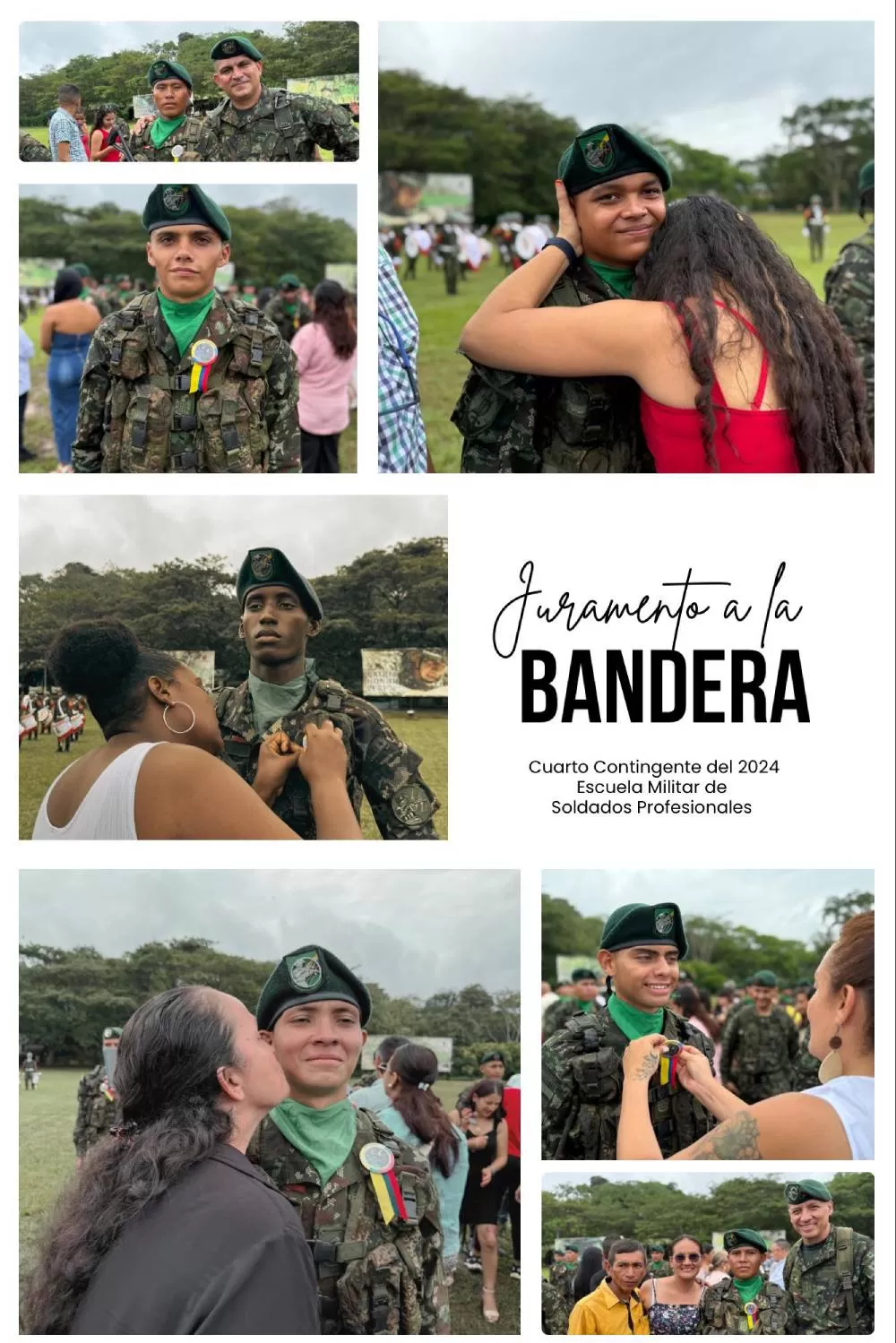 Juramento a la Bandera 4 contingente de 2024
