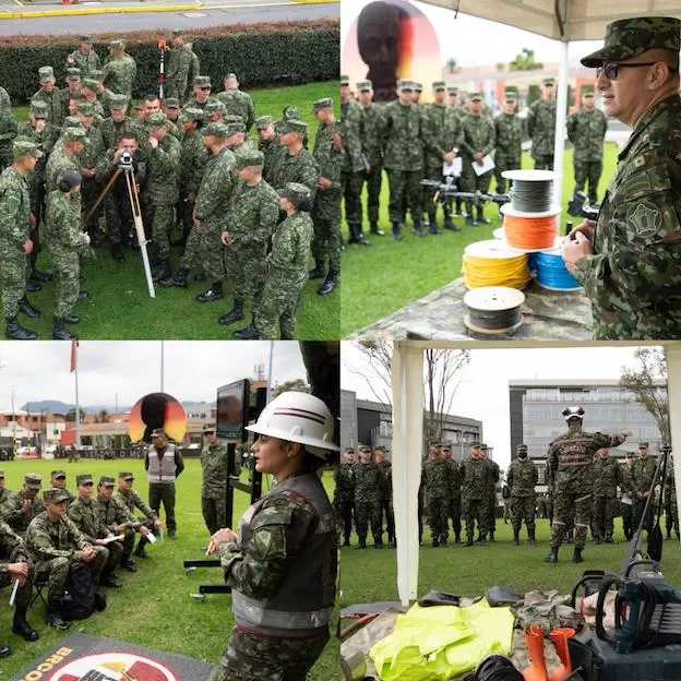 184 cadetes viven una experiencia única en el arma de Ingenieros Militares