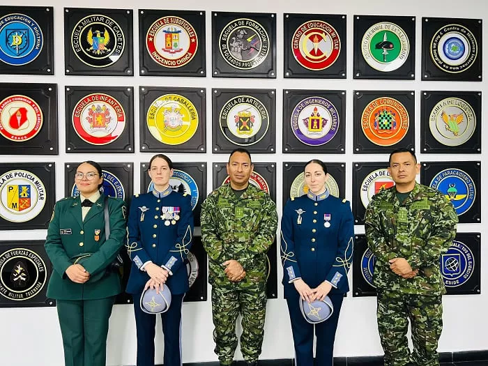 The National Army continues international academic exchanges