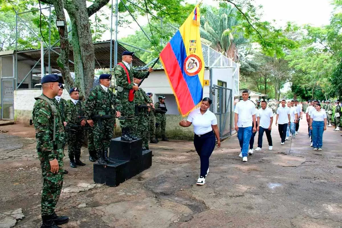 En Tolemaida culmina  con éxito el servicio militar  de 117 Soldados