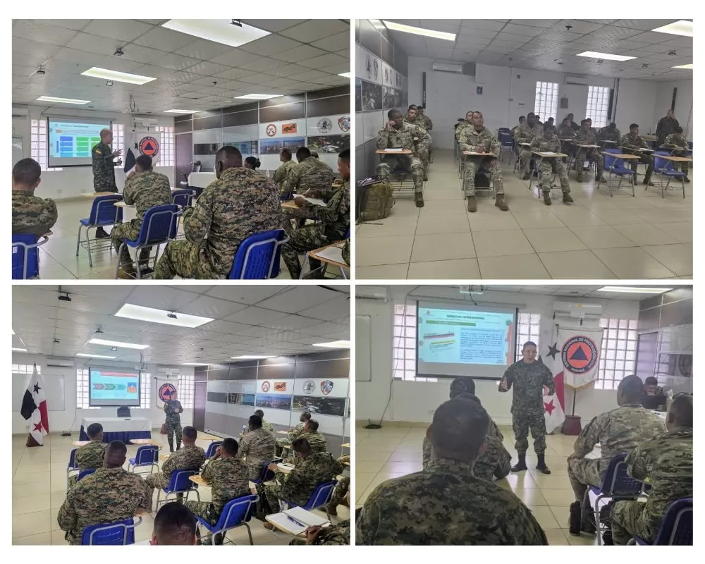 The Human Rights School of the National Army trains 17 members of the Public Force of Panama