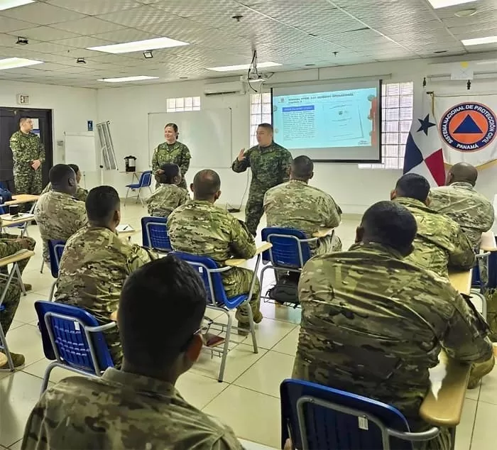 National Army provided training in Operational Law and Use of Force to Panamanian officials