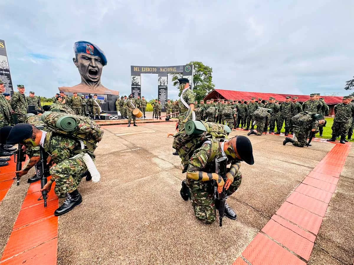 Curso CAPALID, admirado del entrenamiento militar