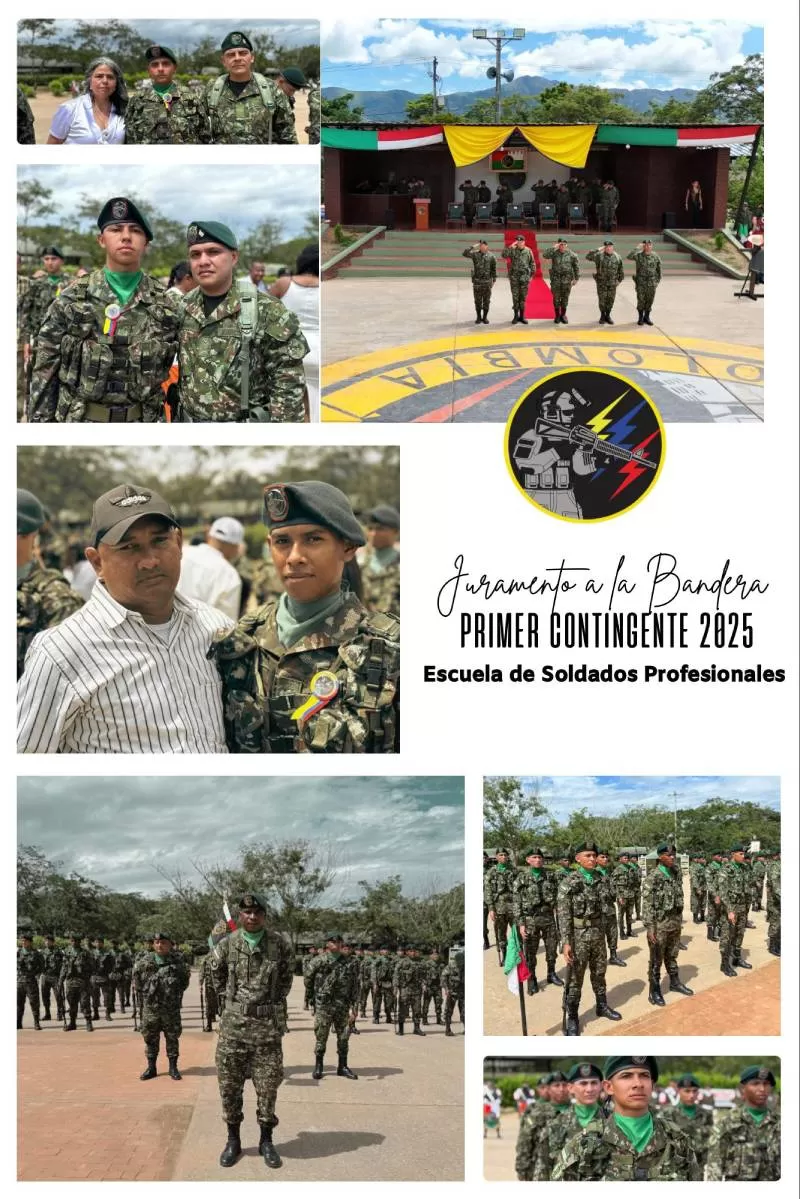 Juramento a la Bandera  del Primer Contingente del 2025