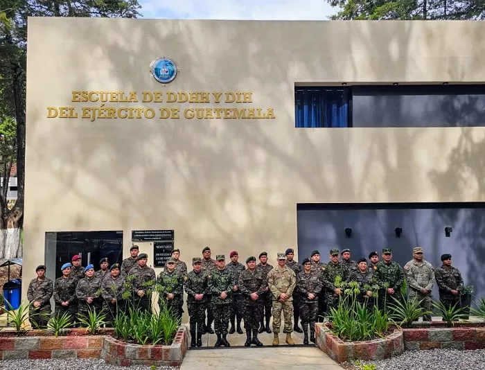 Mobile Committee on Human Rights and IHL trains Guatemalan Armed Forces