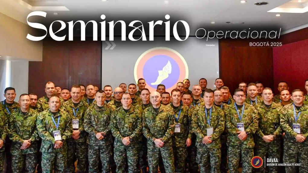 División de Aviación Asalto Aéreo desarrolló Seminario Operacional en Bogotá
