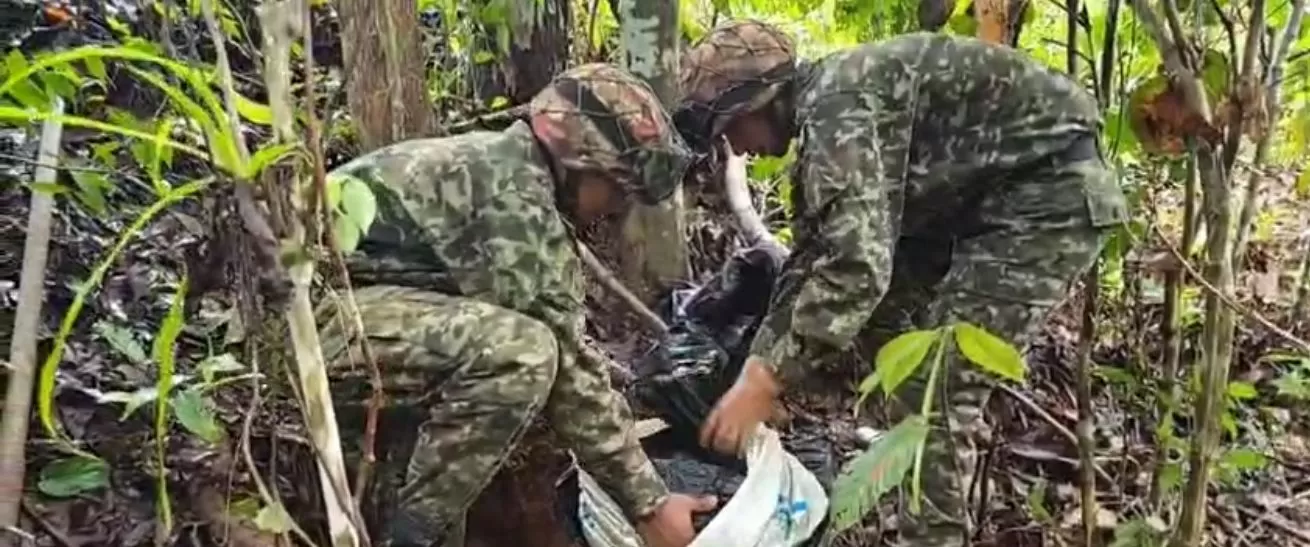 Ejército Nacional golpea capacidad logística de la Estructura Residual Rodrigo Cadete en Caquetá