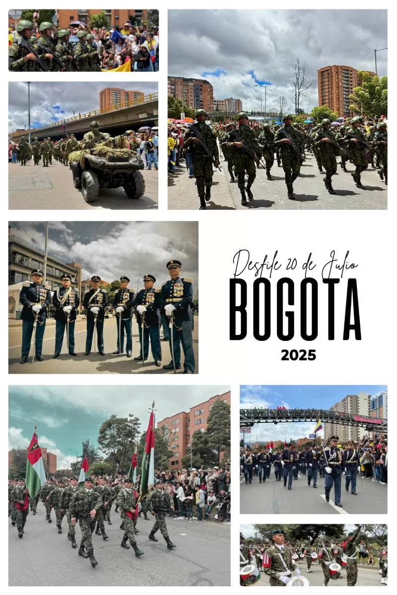 Patria Honor y Lealtad: la Escuela Militar de Soldados Profesionales desfiló en la capital del país
