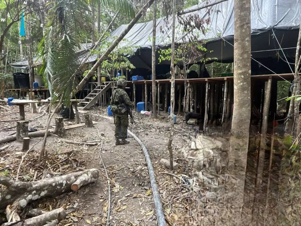 Ejército Nacional logra importante afectación a las finanzas del ELN en el Catatumbo, con el hallazgo de un megalaboratorio
