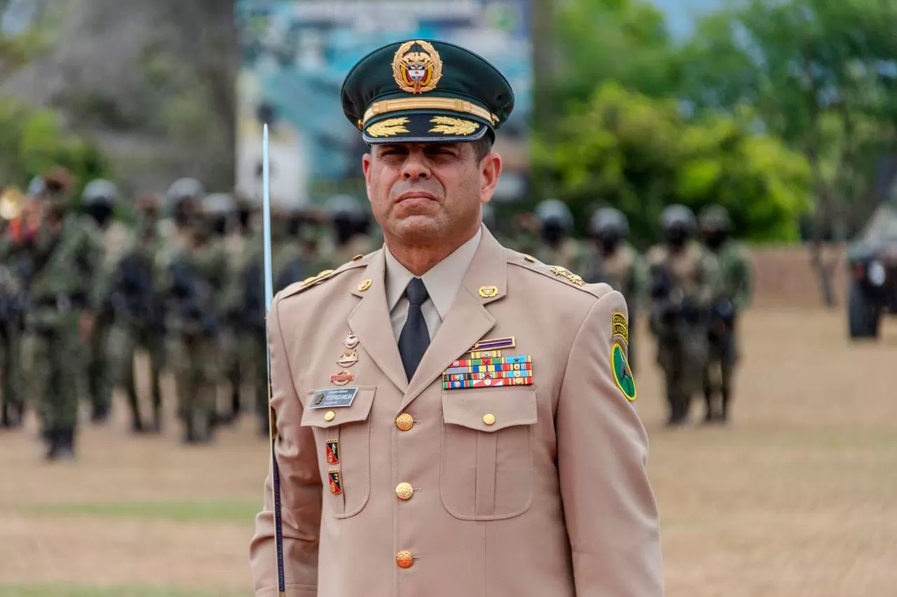 El brigadier general Federico Alberto Mejía Torres asumió el mando del Centro Nacional de Entrenamiento