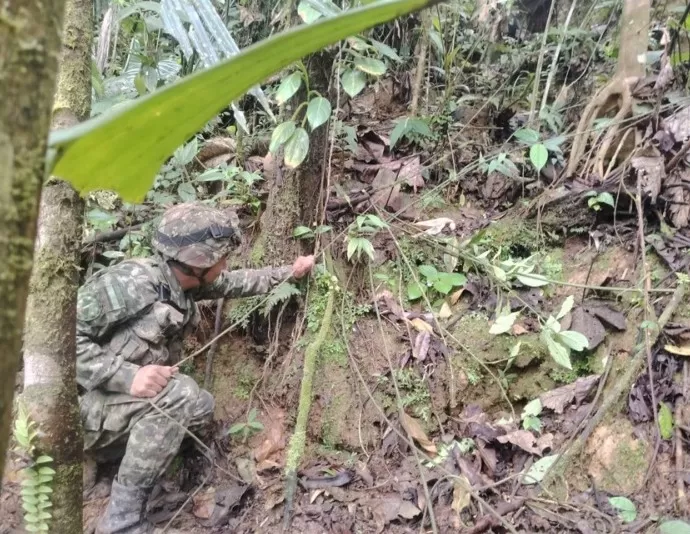 Ejército Nacional localiza y desmantela dos depósitos ilegales con 95 artefactos explosivos en Puerto Rico, Caquetá