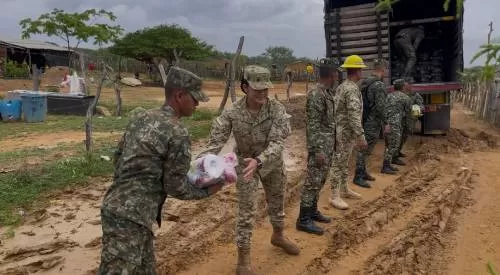 Ejército Nacional y más de 30 instituciones llevaron esperanza y bienestar a comunidades de Uribia, La Guajira