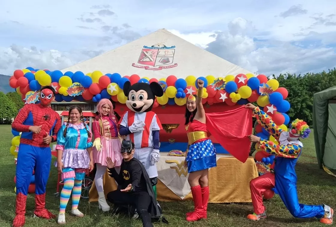 La Escuela Militar de Suboficiales se unió al Centro Nacional de Entrenamiento para celebrar el Día Dulce con los niños