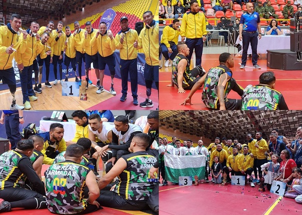 El voleibol sentado, un deporte de altura para el Ejército Nacional