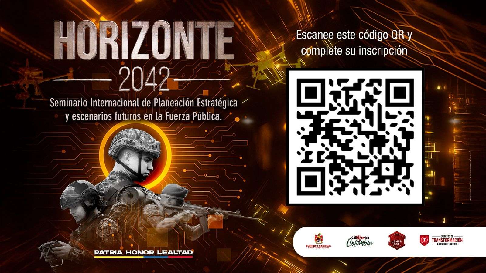 Horizonte 2042: Seminario internacional de planeación estratégica y capacidades para la Fuerza Pública