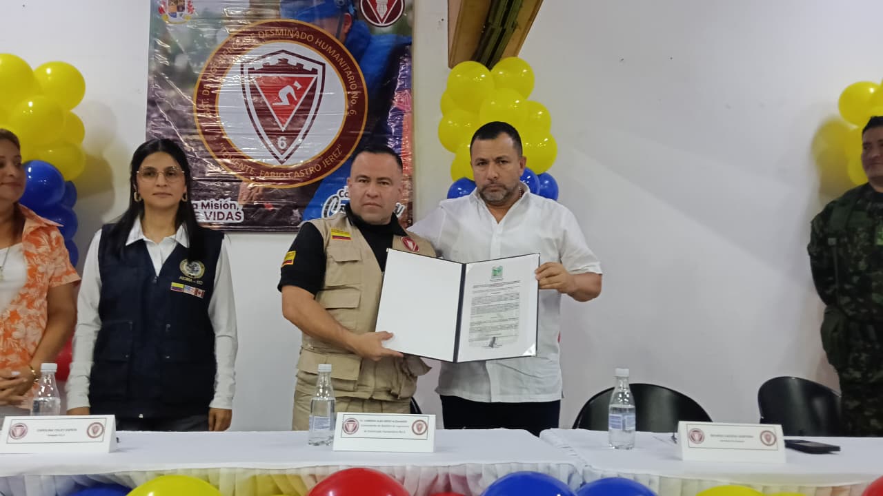 Palmira declara parte de su territorio libre de sospecha de minas antipersonal, gracias al Ejército Nacional