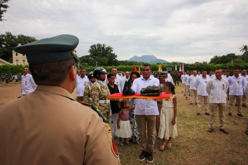 76 soldados de la Décima Brigada del Ejército Nacional culminaron sus 20 años de servicio