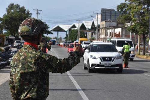 Ejército Nacional realiza el lanzamiento de la campaña vial Viaje Seguro, su Ejército está en la Vía