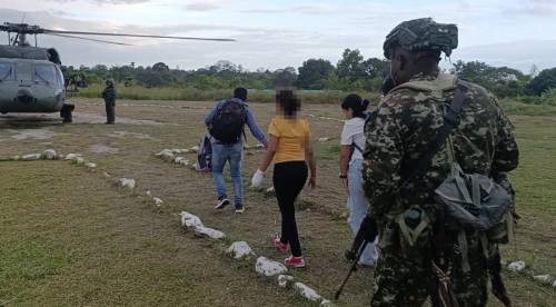 Ejército Nacional protege la vida de un menor de edad en Santa Rosa del Sur, Bolívar