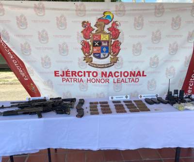 Tropas del Ejército propinan duro golpe al Clan del Golfo en Santa Rosa del Sur, Bolívar
