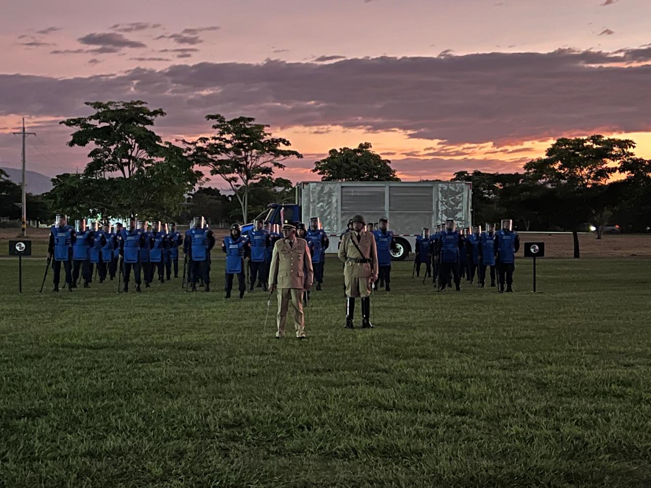 Cambio de mando en la Brigada de Ingenieros de Desminado Humanitario