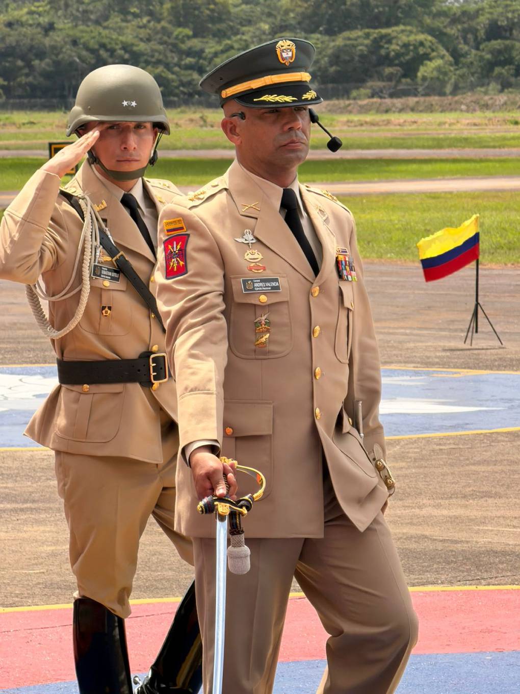 La Brigada Contra el Narcotráfico N.° 1 recibe a su nuevo comandante