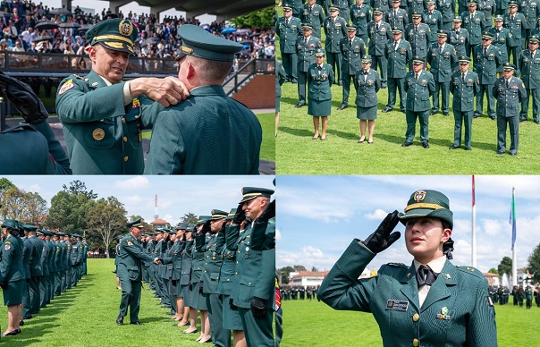 More than 200 officers promoted to the next higher rank