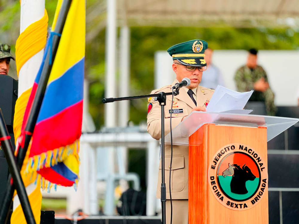 La Décima Sexta Brigada tiene nuevo comandante en Casanare